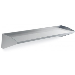 Stainless steel shelves