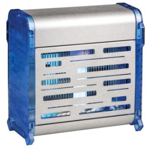 Flying insect killer with electric grid in blu stainless steel 20 W  fluo MDL Model INSETTIVOR FLUO 903071