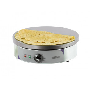 Round crepe maker CLN Stainless steel frame Cast iron plate Model CCR40E
