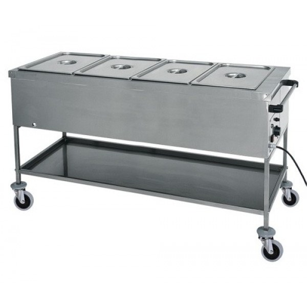 Bain-marie heated trolley Model CT1762