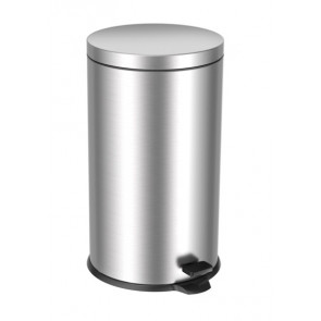 Stainless steel waste bin MDL QUARANTA with pedal Model 101400