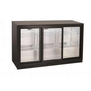 Refrigerated back bar cabinet Model BBC386S N.3 Sliding doors