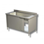 Stainless steel cupboard sink one big tub Model A1V206