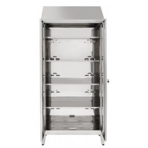 Storage cabinet made of stainless steel 430 IXP n.2 hinged doors Model S5069405430