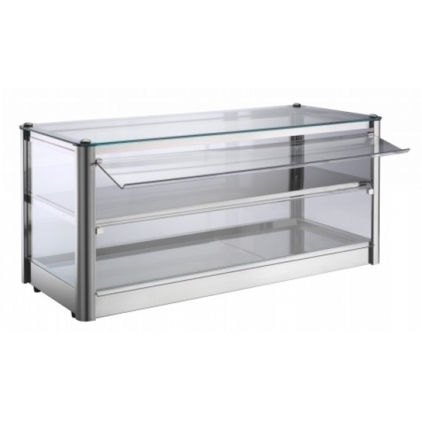 Heated countertop display TP stainless steel metal sheet Power 800 W Model KB82R