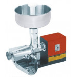 Electric tomato squeezer Mini Professional Omra Funnel capacity Lt 4 Hourly production 200 Kg Model OM2500E