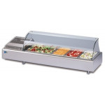 Refrigerated countertop display Model GASTROSERVICECOLD 1400C Containers GN (all sizes GN H MAX. 10 cm)