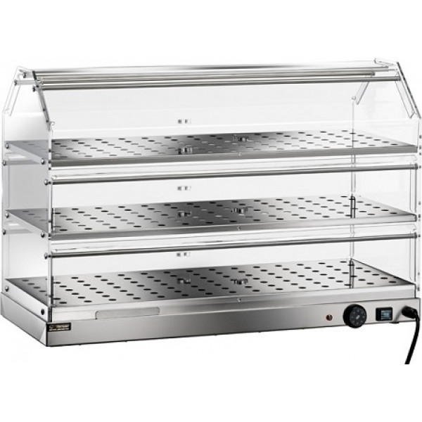 Heated display Model VBR4783 countertop Three shelves