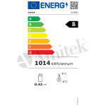 Ventilated refrigerated cabinet\drinks display Model AK58EB Glass door