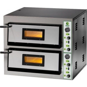 Electric pizza oven Model FME4+4 MANUAL control panel