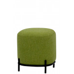 Indoor ottoman TESR Powder coated metal frame, fabric covering. Model 1774-S03