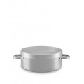 Low Aluminium Casserole Capacity lt. 4,3 Dimensions ø cm. 24x9,5h Model 117-324