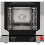 Electric convection oven for bakery and pastry Model EKF423N Capacity 4 trays cm 42,9x 34,5 Power Kw 2,8 Drop down door
