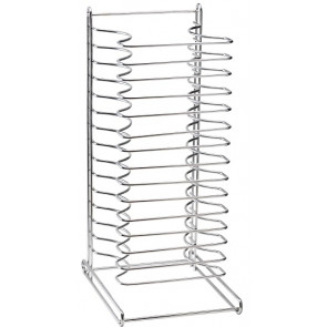Table-top tray Model PT15 Stainless steel structure For round trays from cm 26 to 32 Interterglia cm 3,5 kit 4 pieces