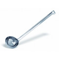 Mestolo monoblocco light in acciaio inox Capacità 0.07 Lt Lunghezza manico cm 27 Dimensioni ø cm. 6 Modello 343-006