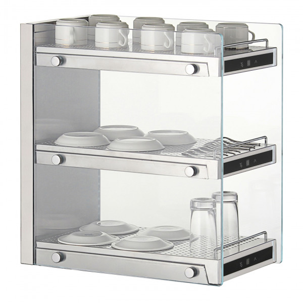 Cup warmer CLN 3 levels Model CCT3N