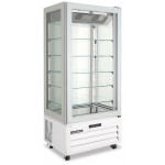 Pastry display four glass sides no frost Model VICTORIA85NFPWHITE