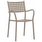 Outdoor armchair TESR Powder coated metal frame Model 1670-UEOW
