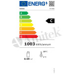 Ventilated refrigerated display\drinks display Model AK78EB Glass door