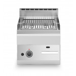 Stainless steel lava stone grill 1 cooking zone MDLR Model F6540GRLIT
