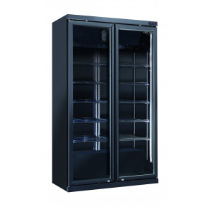 Refrigerated black drinks display Model DC1050B