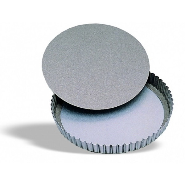 Non-stick fluted cake pan, removable bottom Height cm. 2,5 Model 607-0
