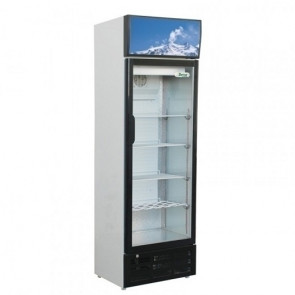 Static refrigerated cabinet\Drinks display Model G-Snack290SC Glass door