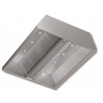 Central hood Stainless Steel Aisi 430 satin scotch-brite RP Model DSC15/28