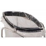 Stainless steel bag holder with sealing clip MDL Model CONTICLAP