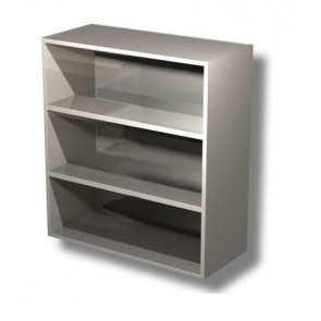 Open hanging cabinet stainless steel AISI 430 or 304 Model G07410