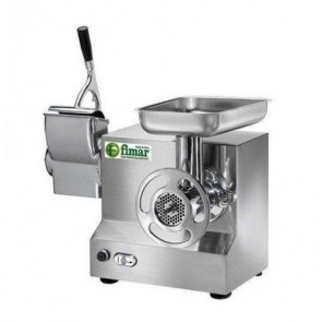 Meat grinder/grater Stainless steel grinding unit Hourly production meat grinder: Kg/h 150/250 Hourly production grater: Kg/h 40 Model 22AT