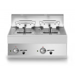 Electric fryer ECO 2 tanks MDLR Model F7070FRESE2V10T