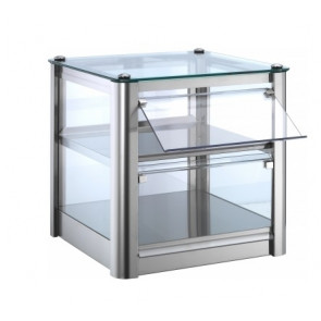 Heated countertop display TP Model KB32R stainless steel metal sheet Power 400 W