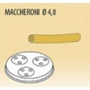 Mould maccheroni diameter 4,8 for pasta machine MPF 2.5 e PF25E