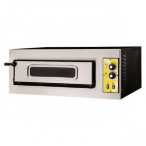 Electric pizza oven PF 1 cooking chamber N. Pizza 1 (Ø cm 45) Model MAXINE 1/50 Glass