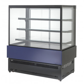 Ventilated refrigerated pastry display Model EVOKLUX180REFRIGERATA With anti-fog system