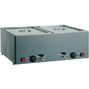 Heated tables Bain-marie Model BMV31 Capacity 3 containers GN1/1 different temperatures