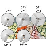 Slicing disc Thickness slices 4mm df4 for Vegetable/Mozzarella cutter