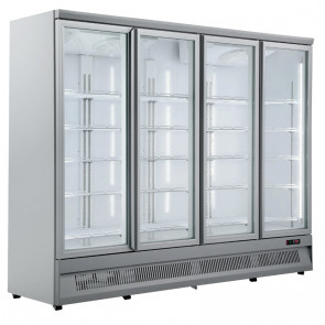 Refrigerated multideck Kli Model MR250TN4 WHITE 4 doors positive temperature