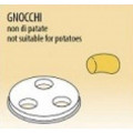 Mould gnocchi not for potatoes 12 mm for fresh pasta machine MPF 2,5 and PF25E