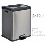 Pedal bin MDL for recycling Model 106505