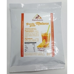 Powdered preparation already sweetened for SLUSH WITH MELON FLAVOUR Packs of gr 630 in cartons of 25 bags Model 515