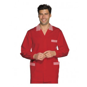 Chef jacket Peter Long sleeve 65% Polyester 35% Cotton Available in different sizes Model 036107