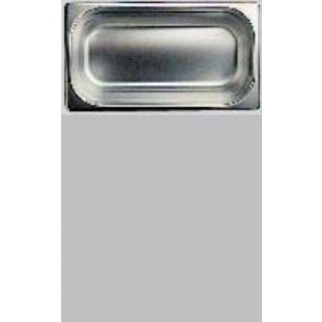 Stainless steel gastronorm container 18/10 AISI 304 GN 1/3 Model BA13020