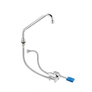 Kit foot operated tap - spout L18 cm MNL Model ERMES001KIT