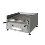 Carbon grill ENG Ribbed and reinforced stainless steel structure Model Grill GC-11