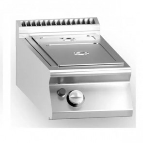 Gas bain-marie 1 well GN 1/1 MDLR Model CL9040BMGT