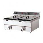 Double electric fryer Countertop Model ELFRY1010N