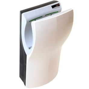 Electric hand dryer MDC White new generation super fast and super powerful air blade ABS, without resistance for energy saving and with device to collect water drops and Hepa filter Model M14A