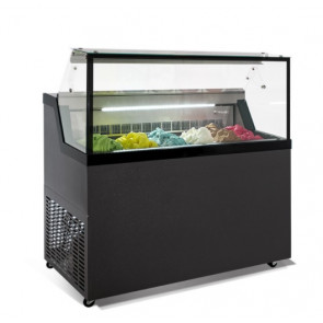 Ice cream display counter MON Model MIRABELLA H7G tropicalized version